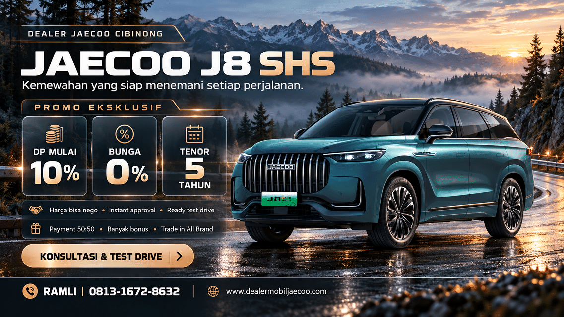 promo jecoo j8 murah